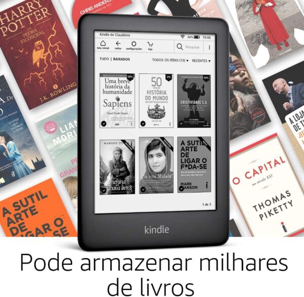 Kindle 10a. geração com iluminação embutida – Cor Preta - Image 2