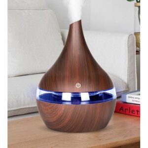 Umidificador Aromatizador Difusor Ultrassônico Luzes Led Com Filtro Extra