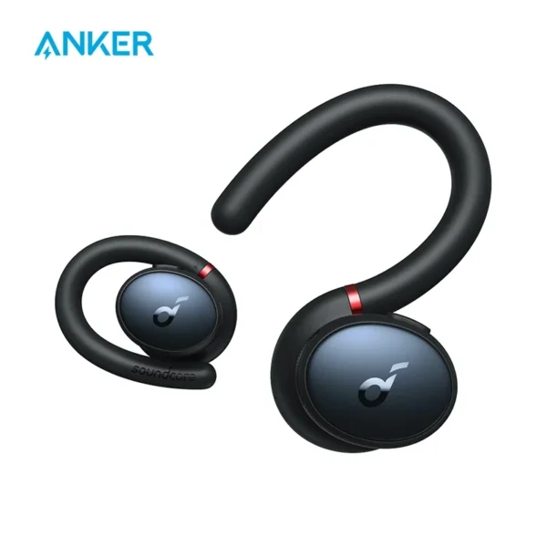 Anker-Soundcore Sport Bluetooth 5.2 Fones de ouvido, fones de ouvido IPX7 impermeáveis, sweatproof, ganchos rotativos, graves profundos, X10