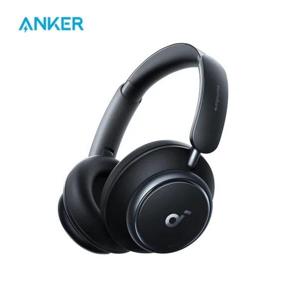 Anker-Space Q45 Adaptive Noise Cancelling Headphones, Ultra Long, 50H Playtime, Controle de App, Hi-Res Sound, Bluetooth 5.3