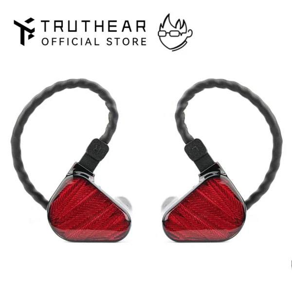 Truthear x-triple driver dinâmico fone de ouvido com cabo 2pin 0.78