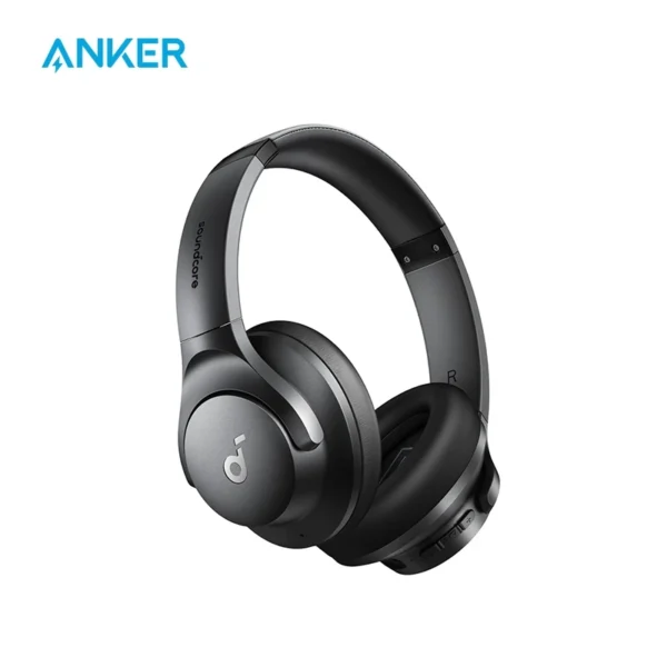 Anker-Q20i Híbrido Active Cancelamento de Ruído Auscultadores, Sem Fio, Over-Ear, Bluetooth, 40H Long ANC Playtime, Soundcore