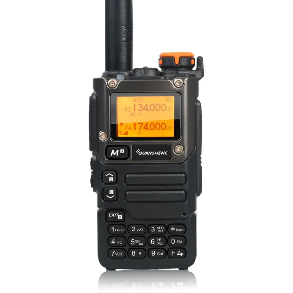 Quansheng-UV-K5 8 Walkie Talkie, Radio Frequency Scan Copy, Rádio FM, Multi-Band, Rx DTMF, Rádio FM Scan, 136-600MHz, UV-K5 8