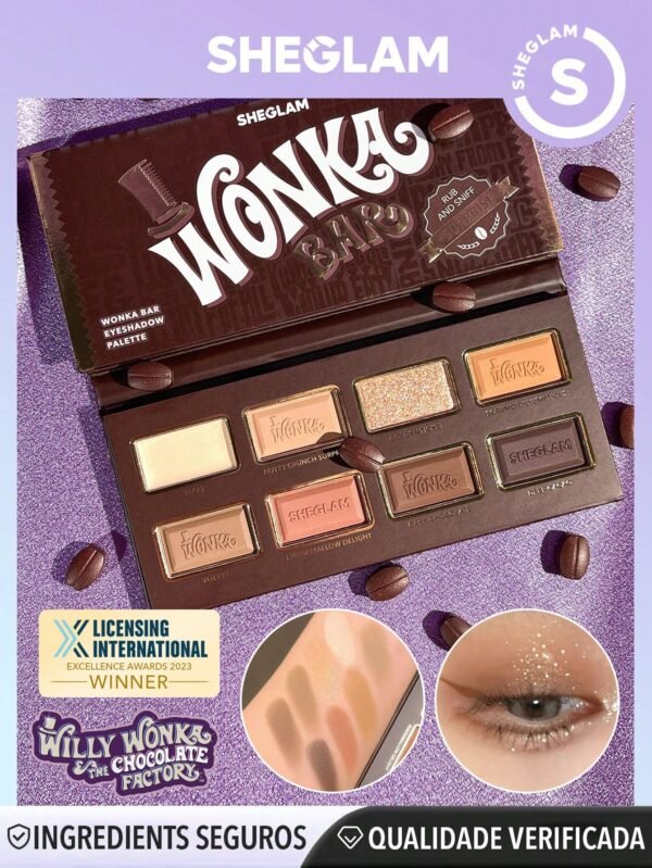 Willy wonka | SHEGLAM Paleta de sombras Barra