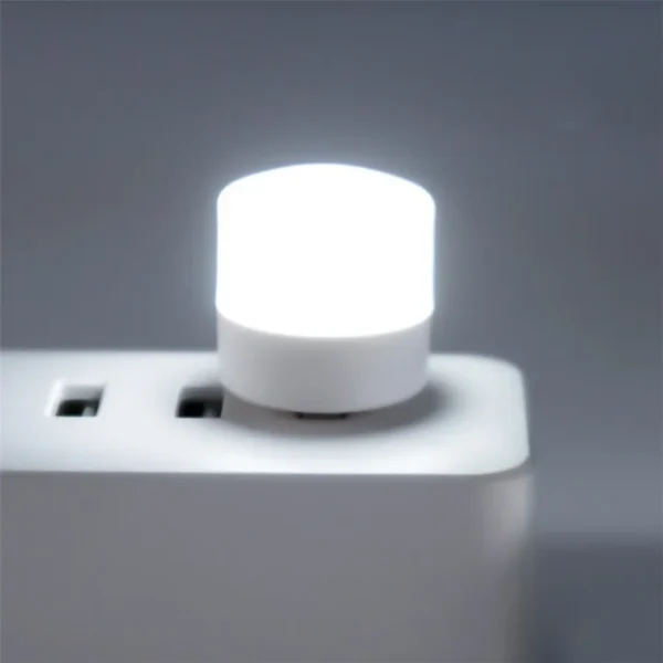 Pequeno usb plug lâmpada led night light computador carregamento de energia móvel mini livro lâmpadas led proteção para os olhos luz leitura quadrada - Image 7