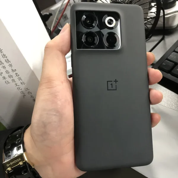 Estojo original para oneplus ace pro/10t, ultra fino, fino, costas macias, à prova de choque, fosco, pele de borracha