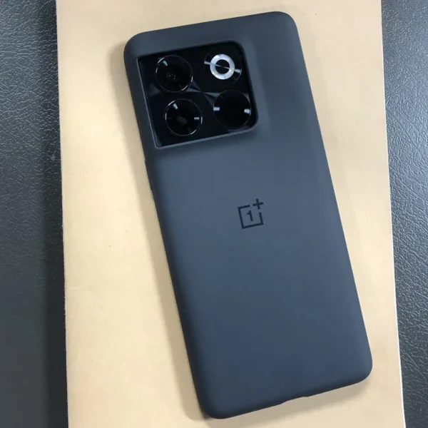 Estojo original para oneplus ace pro/10t, ultra fino, fino, costas macias, à prova de choque, fosco, pele de borracha - Image 3