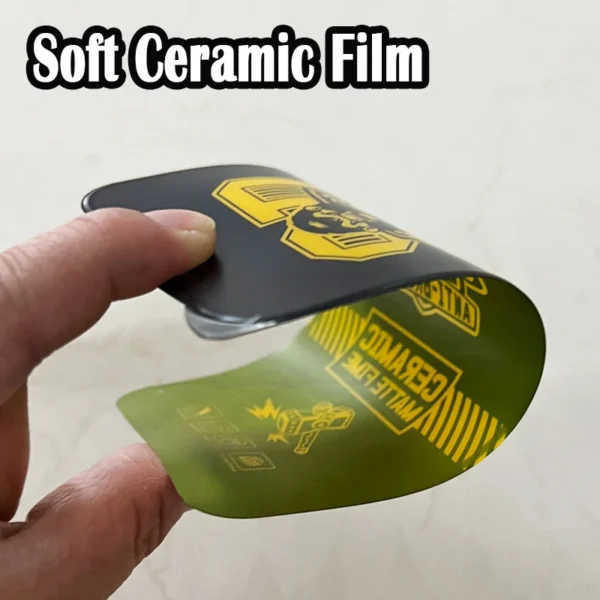 Película Protetora Cerâmica Matte Suave para iPhone, HD Protetor de Tela, Alta Qualidade, 15, 14, 13, 12, 11 Pro, XR, X, XS Max, 6, 8, 7, PCes 3 - Image 4