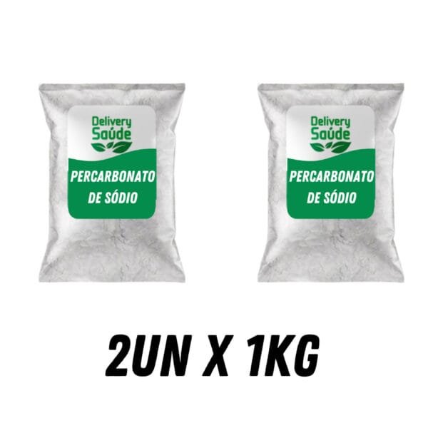 Percarbonato de sódio 100% Puro para limpeza em geral, clareador de roupas - 500g