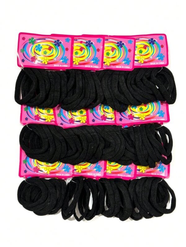 Kit 72/144/216 PCS  Elásticos de Cabelo rabicó Para Cabelo Xuxinha Elastico feminino