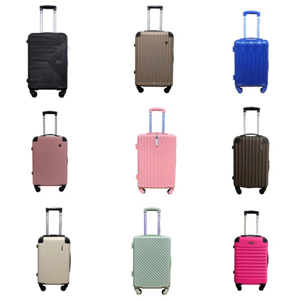 Mala de bordo 8KG - 9KG -10KG ABS com senha mala de viagem 10kilos com roda 360 ANAC padrao promoção