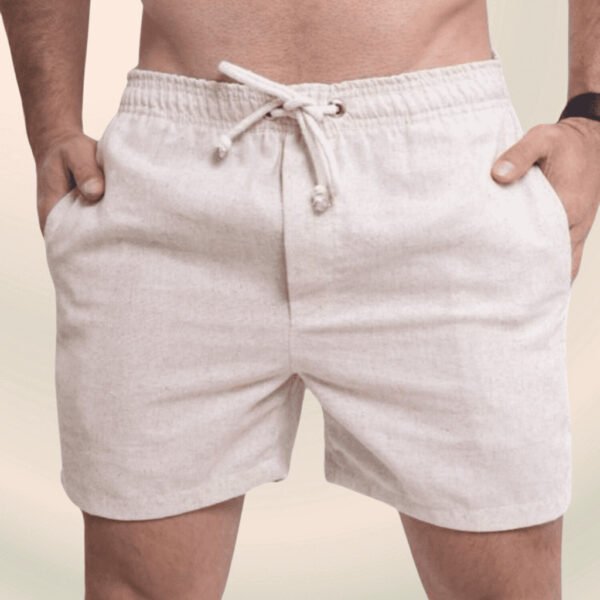 Bermuda Linho Short Premium Masculino Mauricinho Moda Praia