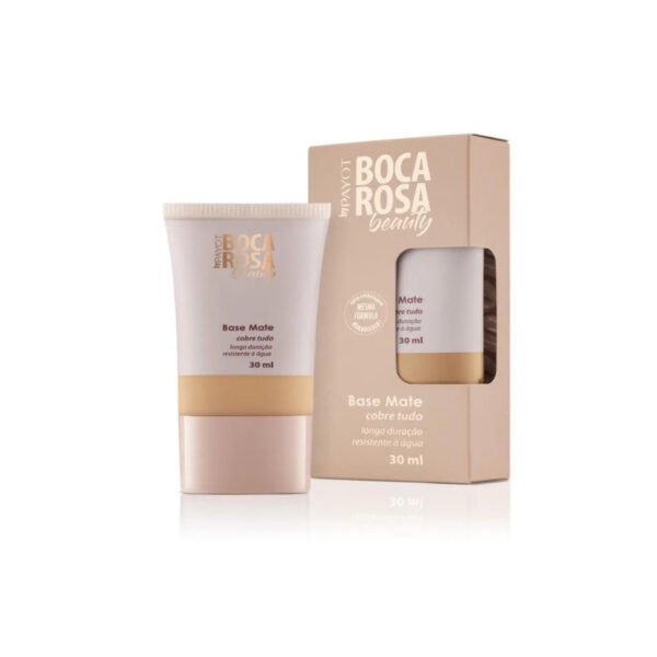 Base mate Boca Rosa Beauty By Payot  Aproximando-se da data