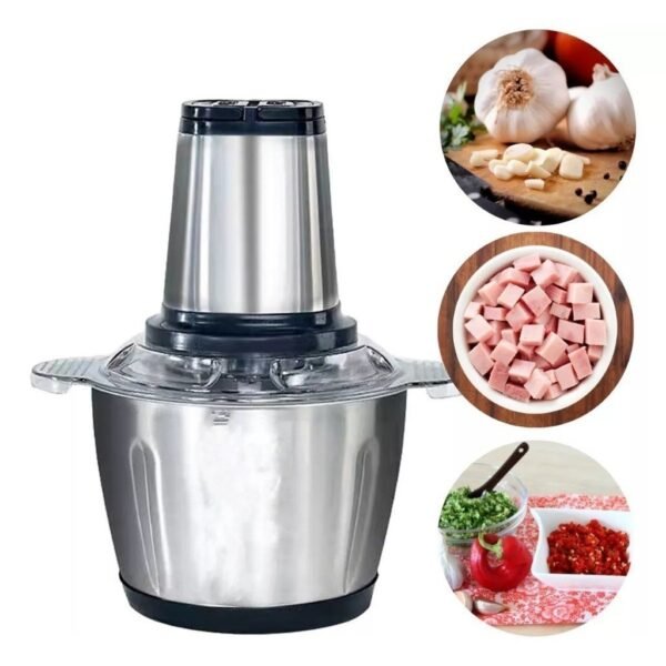 2-3 Litro Triturador De Alimentos Carne e Legumes Processador Elétrico 110v-220v Envio Imediato!!!