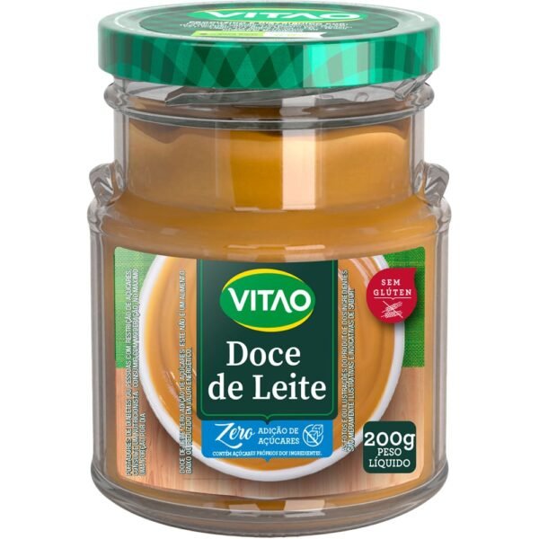 Doce de Leite Zero Puro Vitao 200g