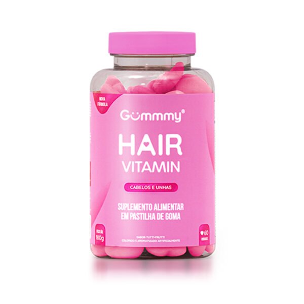 Gummy Hair - Suplemento Vitamina Para Cabelo E Unhas Em Goma