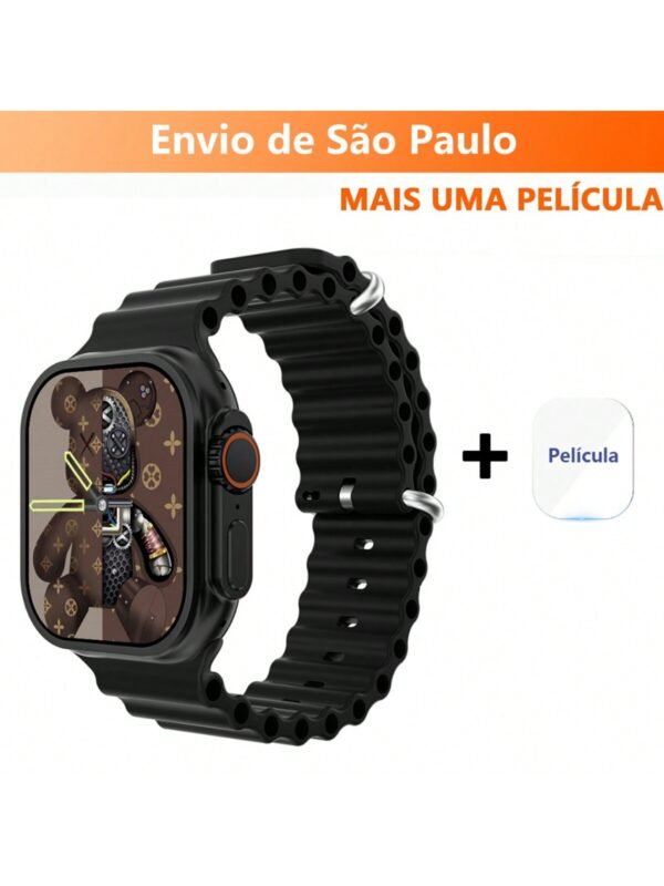 2024 Smartwatch T800 Ultra 2 Relógio Inteligente Smart Watch Fitness Banda