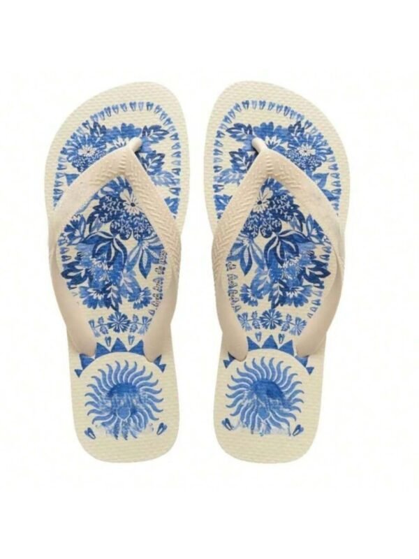 Chinelo Feminino Adulto Confortavel Estampas Leve Antiderrapante