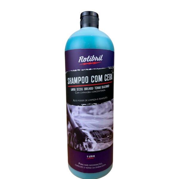 Shampoo com cera automotivo 1 litro Rotibril