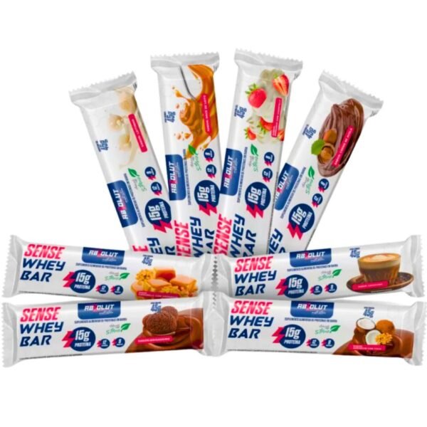 Barra Proteina Sense Whey Bar UN – Barrinha de proteína Vários Sabores