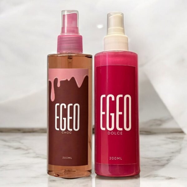 Kit 2 Body Splash Feminino Pós banho - EGEO CHOC + EGEO DOLCE - 200ml cada