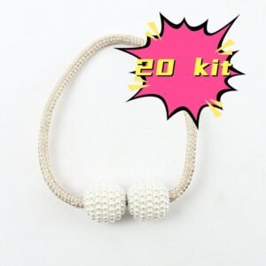 20 Ímã Moderno Minimalista Cortina Fivela Clipe Cinta Moldura De Magnética Decoração Acessório Promoção