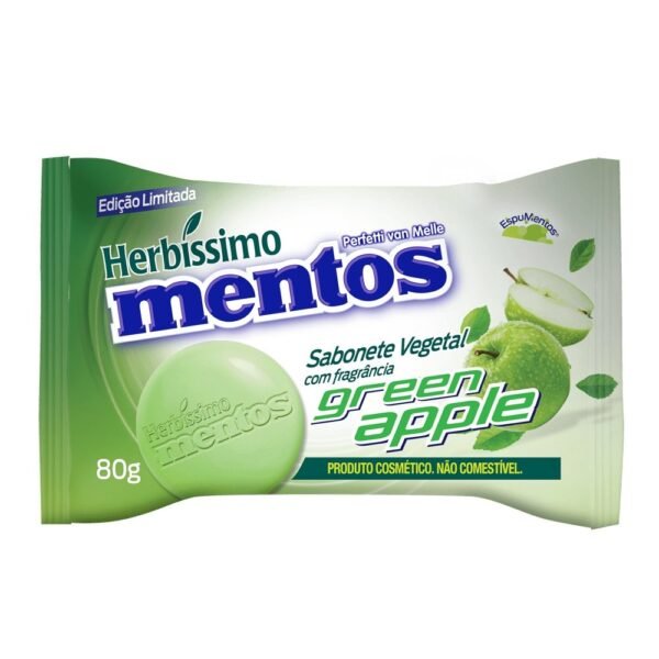 Sabonete Herbíssimo Mentos Green Apple 80g