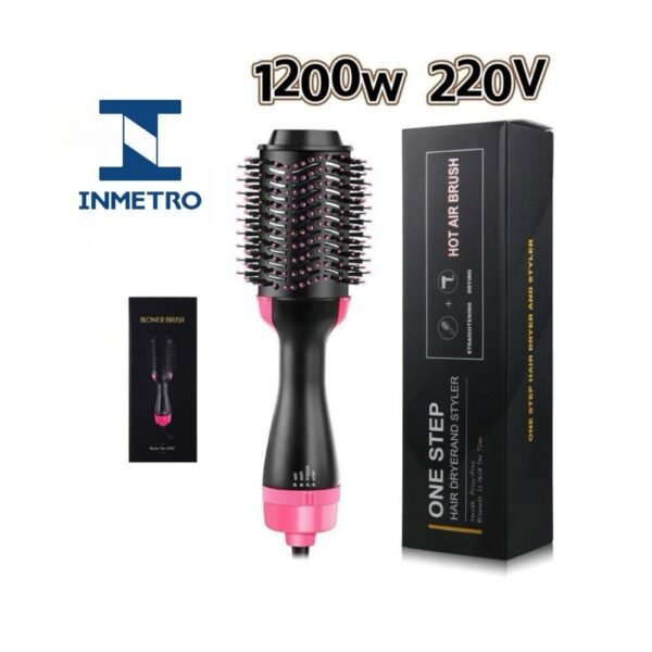 Escova Secadora Alisadora Elétrica Quente Cabelo com 3 em 1 Hair Styler 110v e 220v