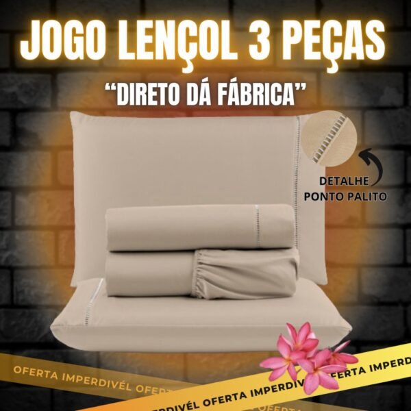 Jogo De Lençol 400 Fios 3 e 2 Peças Não Faz Bolinhas Diversos Tamanho Solteiro Casal Queen King oferta