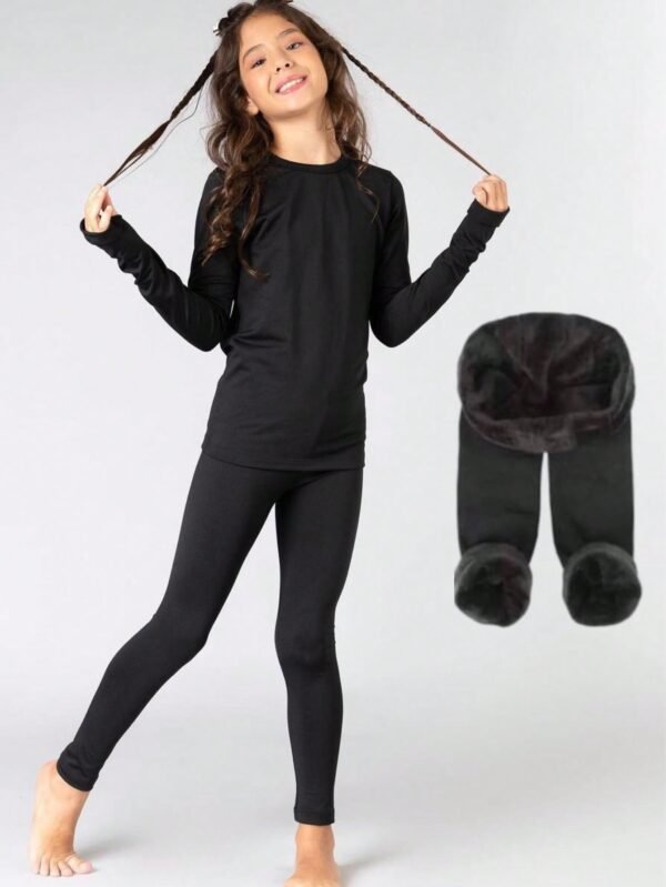 CALÇA LEGGING PELUCIADA INFANTIL , LEGGING FLANELADA JUVENIL FEMININA IDEAL PARA DIA A DIA E ATIVIDADE FISÍCA