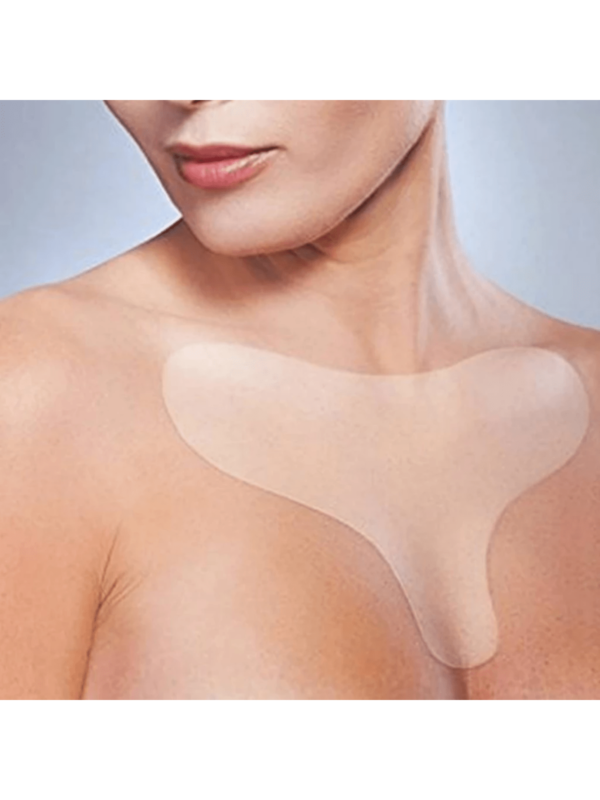 adesivo anti-rugas para colo do peito adesivos de silicone ruga no peito decote anti idade envelhecimento rejuvenecedor lavavel reutilizavel material de alta qualidade
