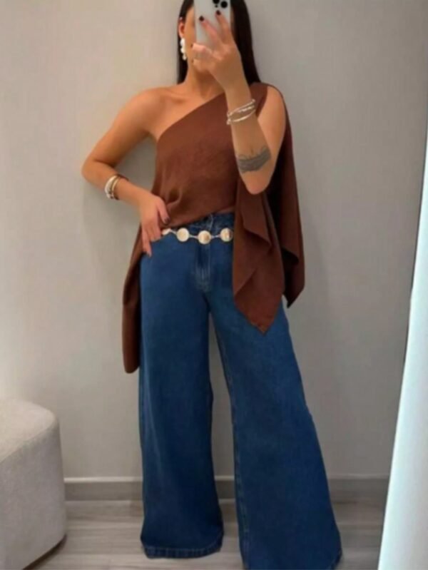 Blusinha feminina moda verao manga morcego