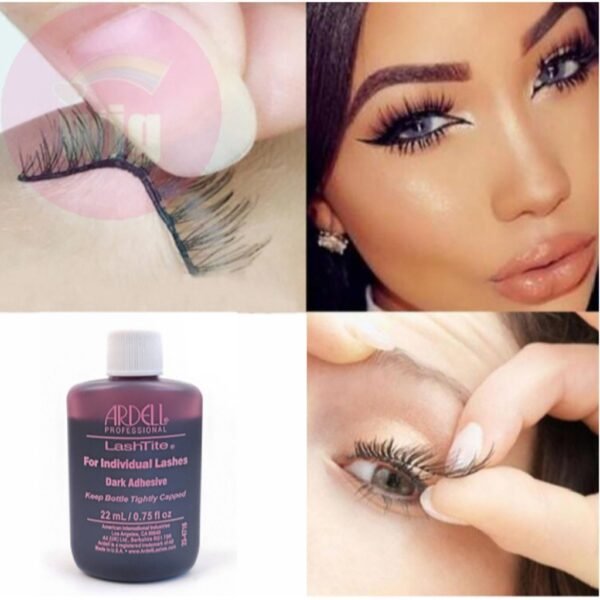 COLA PROFISSIONAL PARA CÍLIOS 22ML - ARDELL - ROXA - 22ML