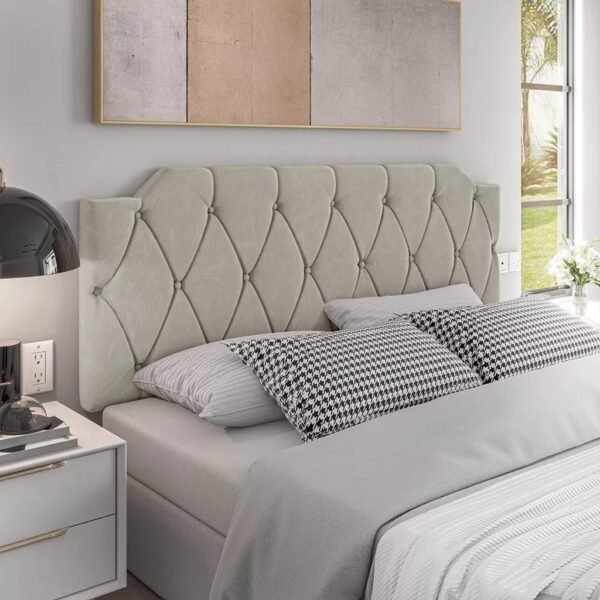 Cabeceira Box Estofada Painel Quarto Painel Queen 1,60 - Cores
