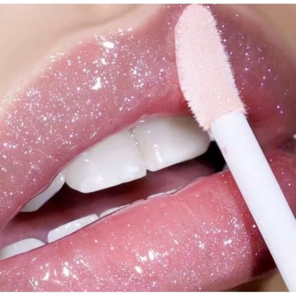 Batom Gloss Látex Maçã Max Love com Glitter 14