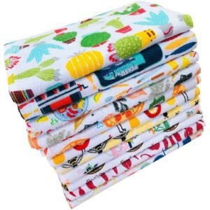 10 Pano De Prato Atoalhado Felpudo 10 unid.