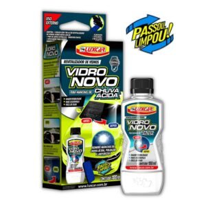 Vidro Novo Luxcar Removedor de Chuva Ácida Revitalizador de Vidros