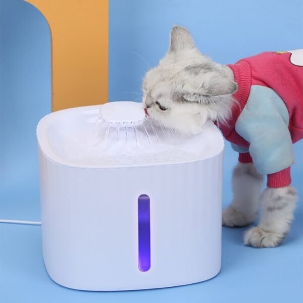 Bebedouro Fonte de Água Automático com Filtro para Gatos e Cachorros 3 Litros