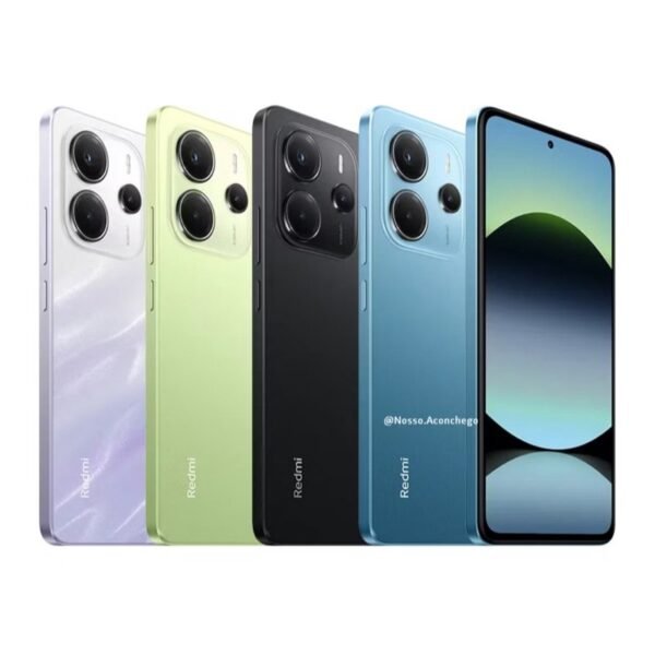Smartphone Xiaomi Redmi Note 14 4G 256GB 8GB RAM Lançamento 2025 Dual SIM Tela 6.67