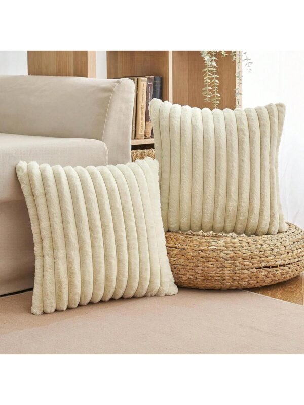 CAPA P/ ALMOFADA EM PELUCIA WAVE SOFT 2 LADOS - 40X40 CM