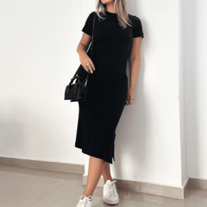 Vestido Midi Feminino 100% Algodão Premium Confortavél