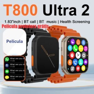 2024 Nova T800 Ultra 2 Série 8 Relógio Ultra Smart Watch Esportivo Sem Fio À Prova D'água