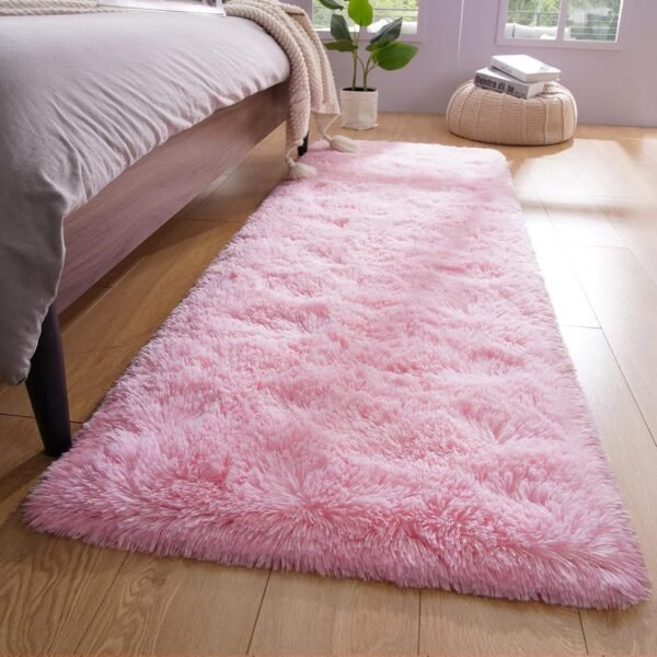 Tapete Passadeira 1,00 x 0,60 Corredor Quarto Sala Beira de Cama Felpudo Peludo