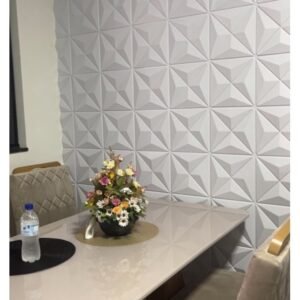 100 Placas PVC 3d Revestimento De Parede Decorativa 25 cm