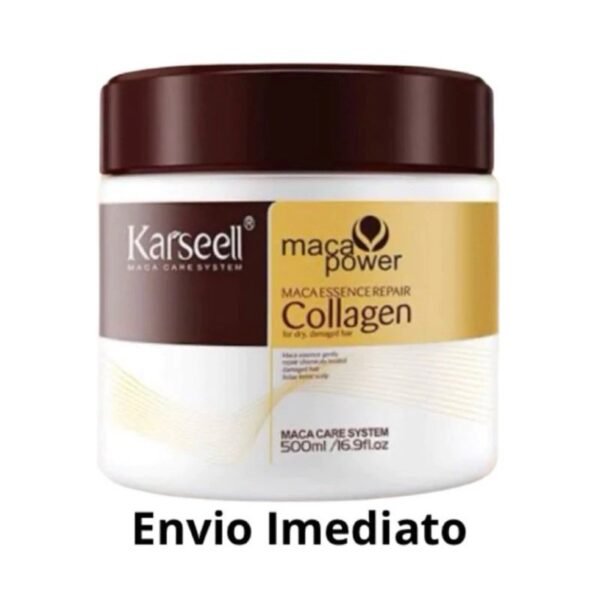Máscara de Colágeno Karseell Original - Tratamento Capilar Hidratante