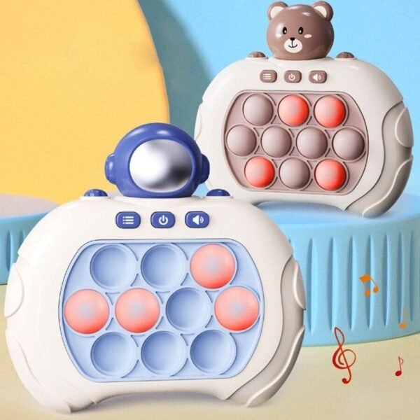 Brinquedo Anti-Stress Pop It Eletronico Brinquedo Bolhas De Empurrar Rápido Para Crianças e Adultos