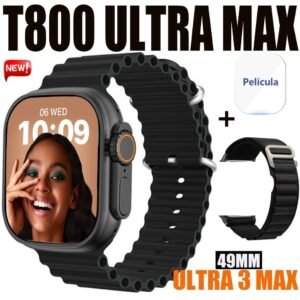2024 Novo Relógio Original T800 Ultra 3 MAX Smart Watch Série 10 Monitor De Temperatura Corporal