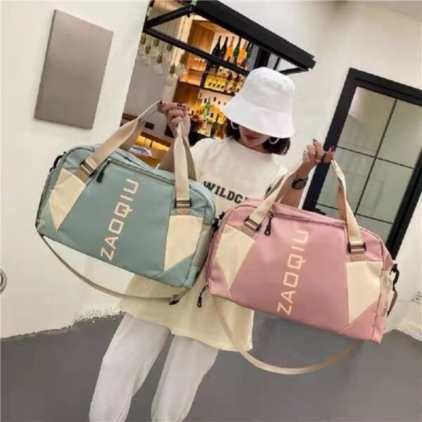 Bolsa de Viagem com Alça Grande Resistente e Impermeável Mala de Mão Ideal para Academia e Viagens