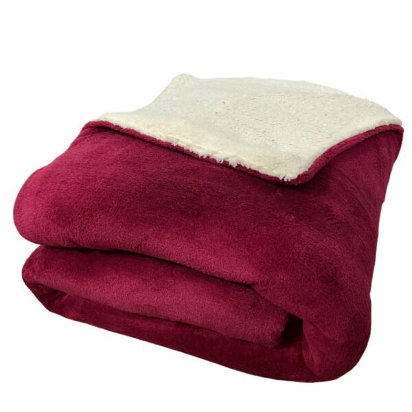 Cobertor Coberdrom Casal Dupla Face Sherpa Pele De Carneiro Soft Inverno Toque Macio Quentinho