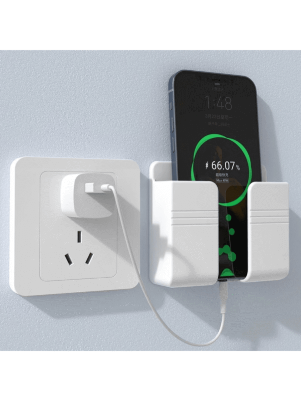 Suporte de celular fixação para parede controle remoto com adesivo